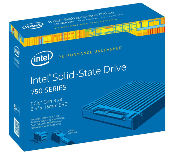 Intel 800GB PCIe SSD Seria 750 - 274683 - zdjęcie 3